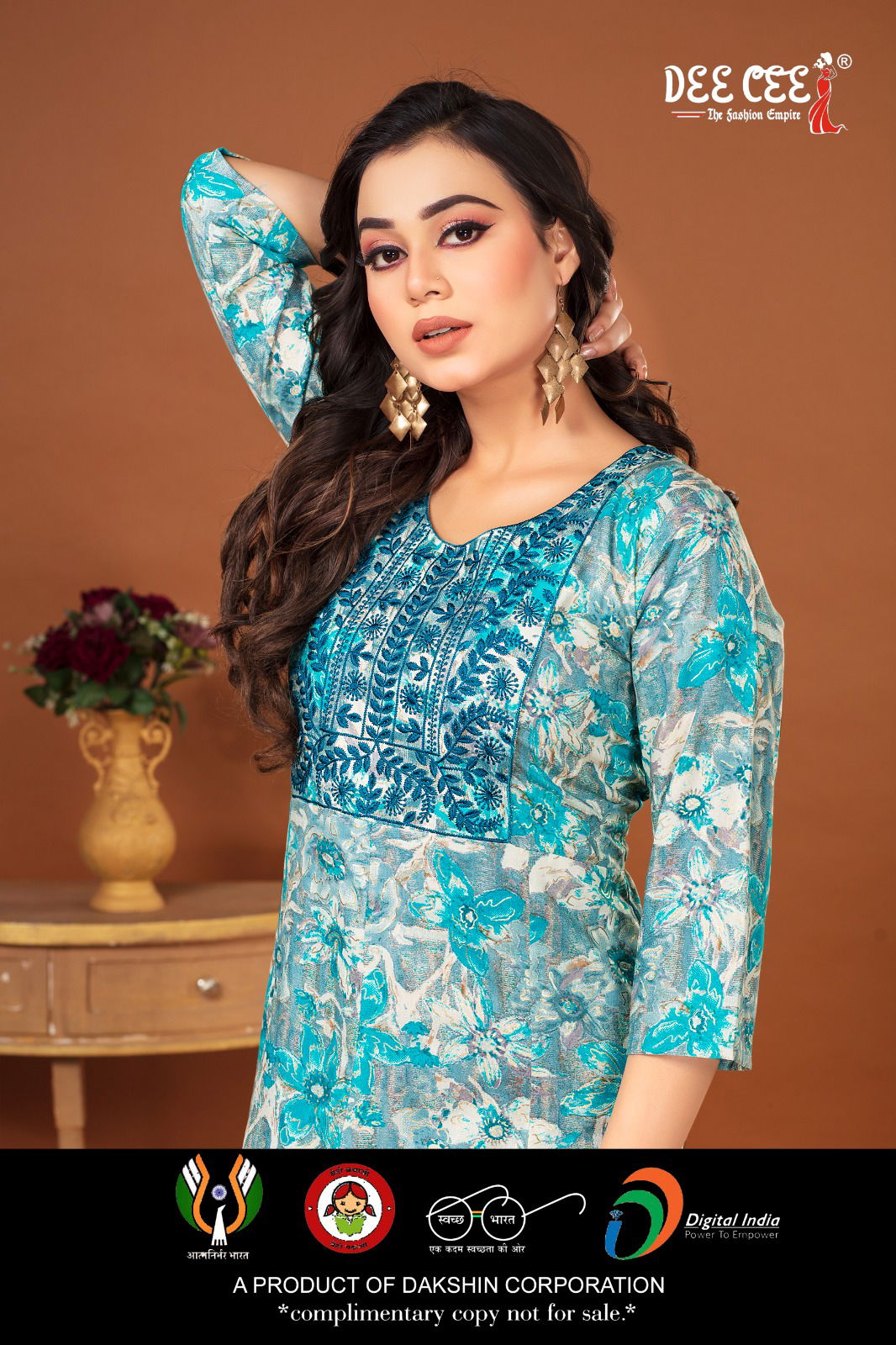 Kairavi By Dee Cee Rayon Foil Printed Anarkali Kurtis Wholesale Clothing Suppliers In India
